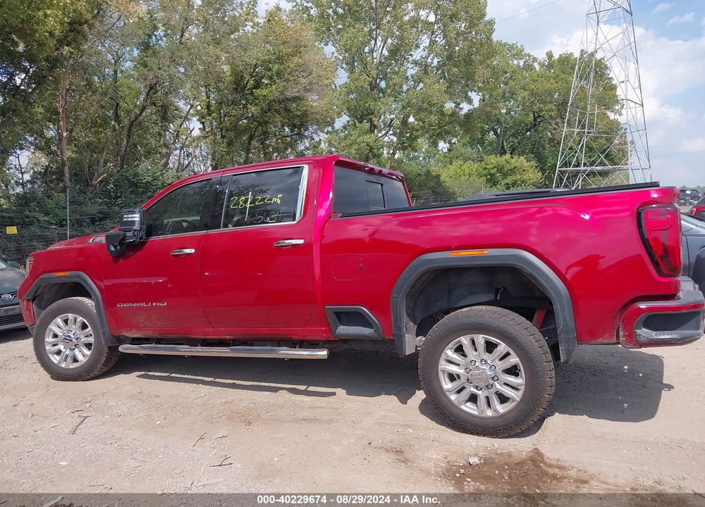2022 GMC SIERRA 2500HD 4WD  STANDARD BED DENALI VIN: 1GT49REY7NF285634