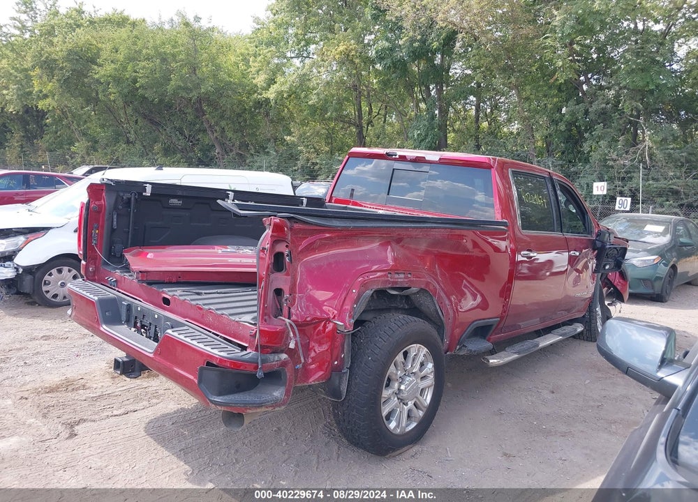 2022 GMC SIERRA 2500HD 4WD  STANDARD BED DENALI VIN: 1GT49REY7NF285634
