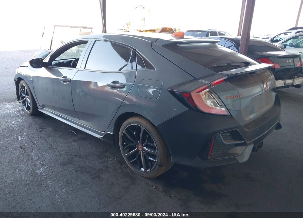 2021 HONDA CIVIC SPORT VIN: SHHFK7H47MU419487