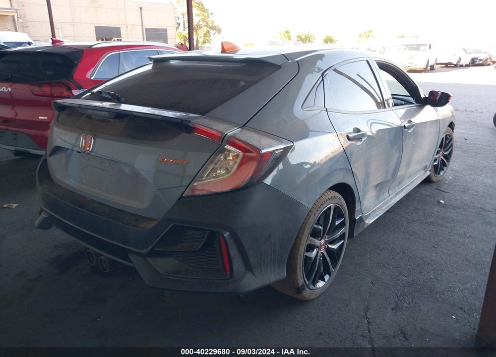2021 HONDA CIVIC SPORT VIN: SHHFK7H47MU419487