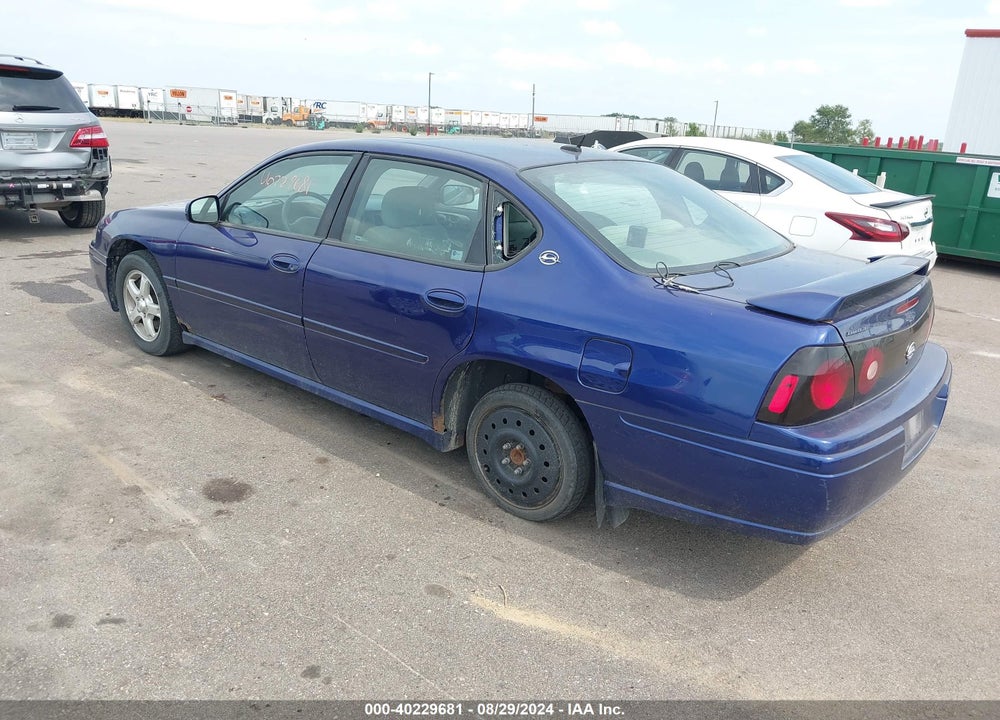 2005 CHEVROLET IMPALA LS VIN: 2G1WH52K959153352