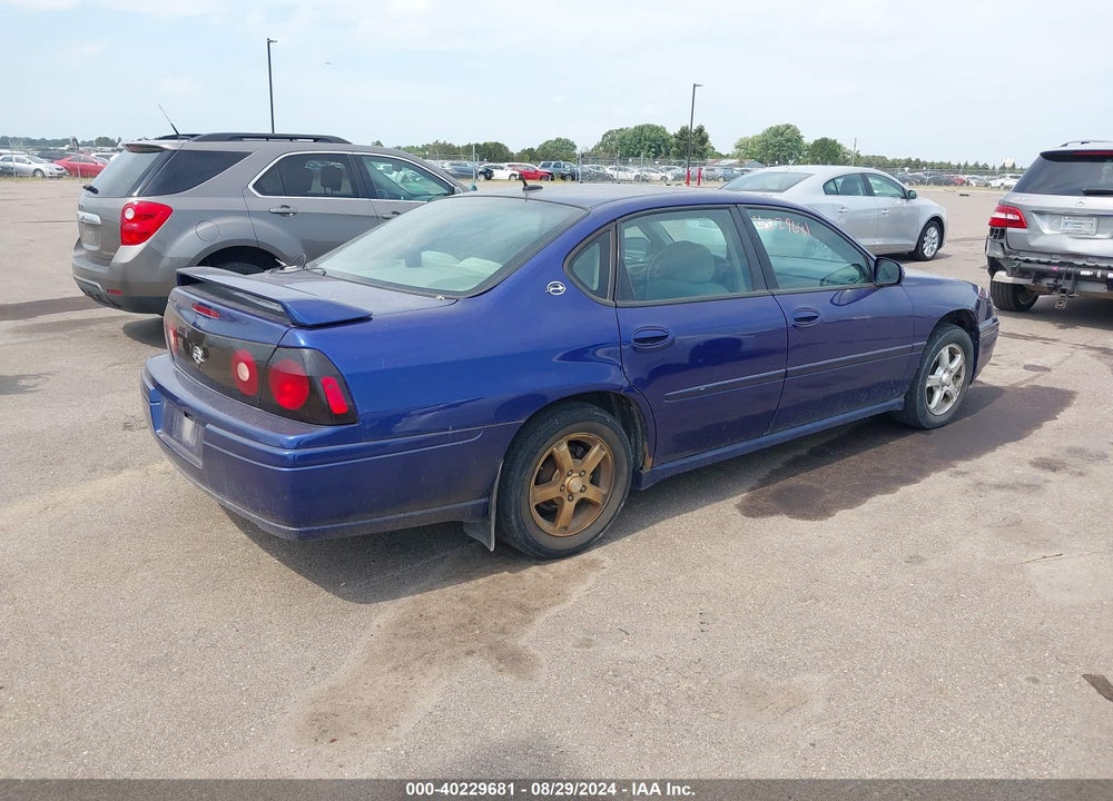 2005 CHEVROLET IMPALA LS VIN: 2G1WH52K959153352
