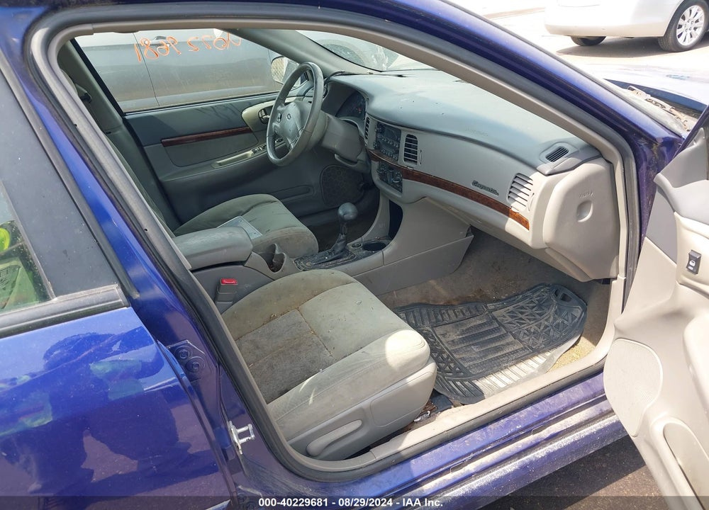 2005 CHEVROLET IMPALA LS VIN: 2G1WH52K959153352