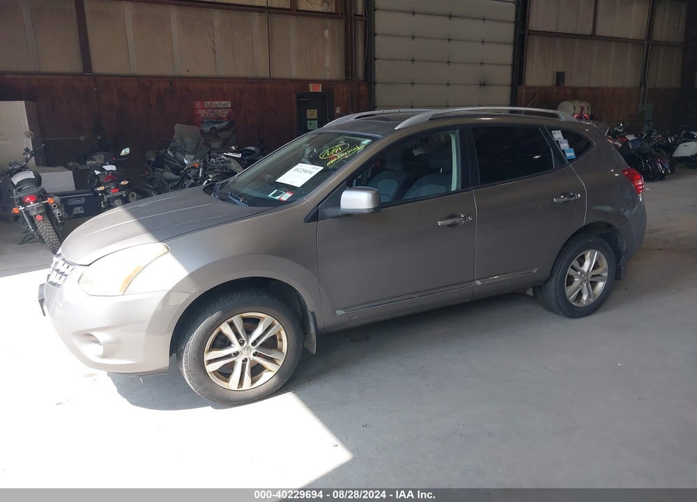 2012 NISSAN ROGUE SV VIN: JN8AS5MV5CW715086