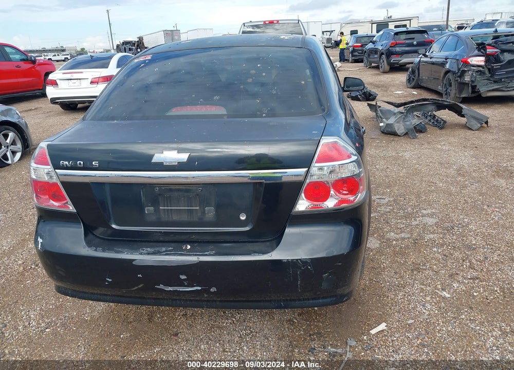 2008 CHEVROLET AVEO VIN: KL1TD56628B163430