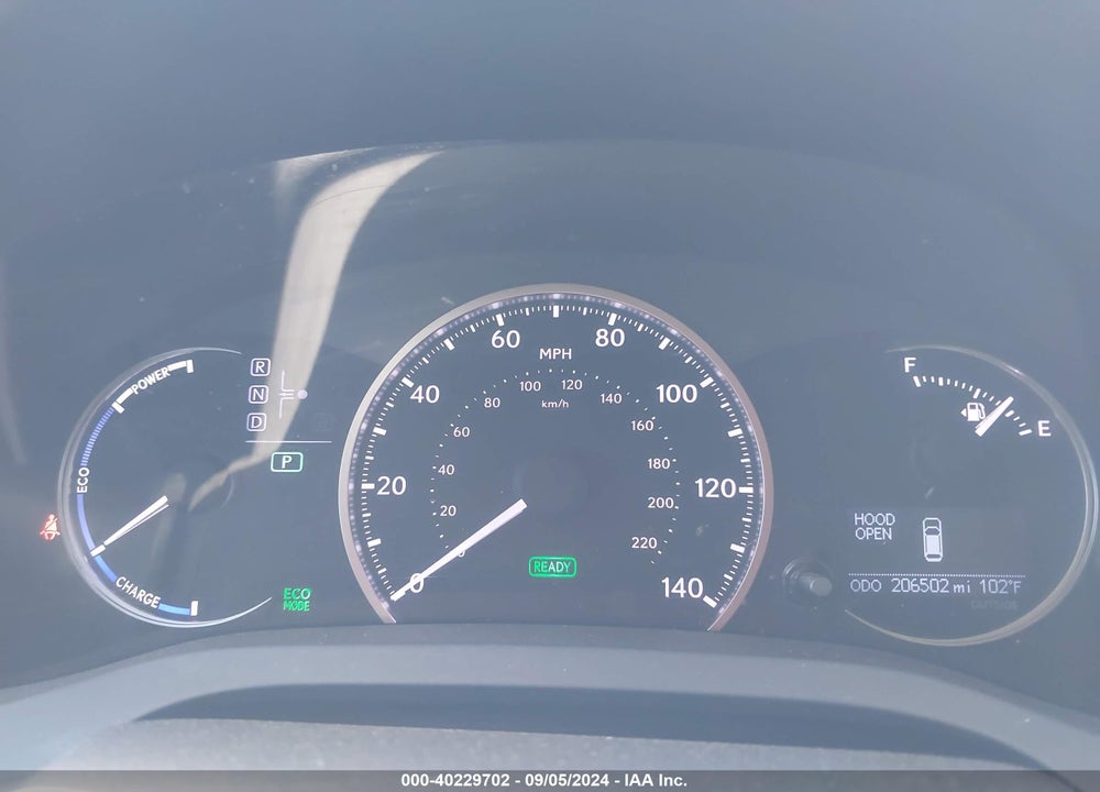 2014 LEXUS CT 200H VIN: JTHKD5BH2E2196658