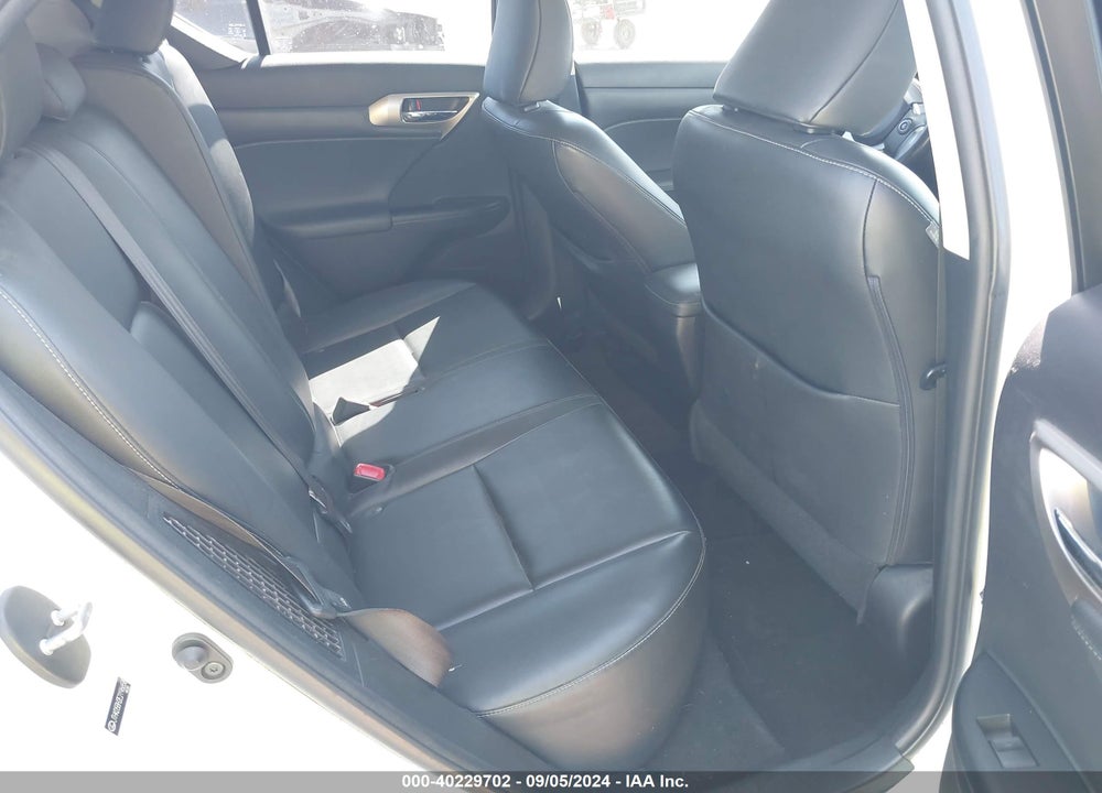 2014 LEXUS CT 200H VIN: JTHKD5BH2E2196658