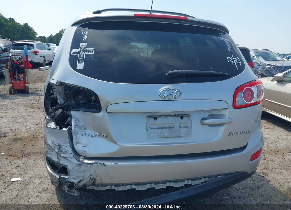 2011 HYUNDAI SANTA FE SE VIN: 5XYZH4AG4BG061609