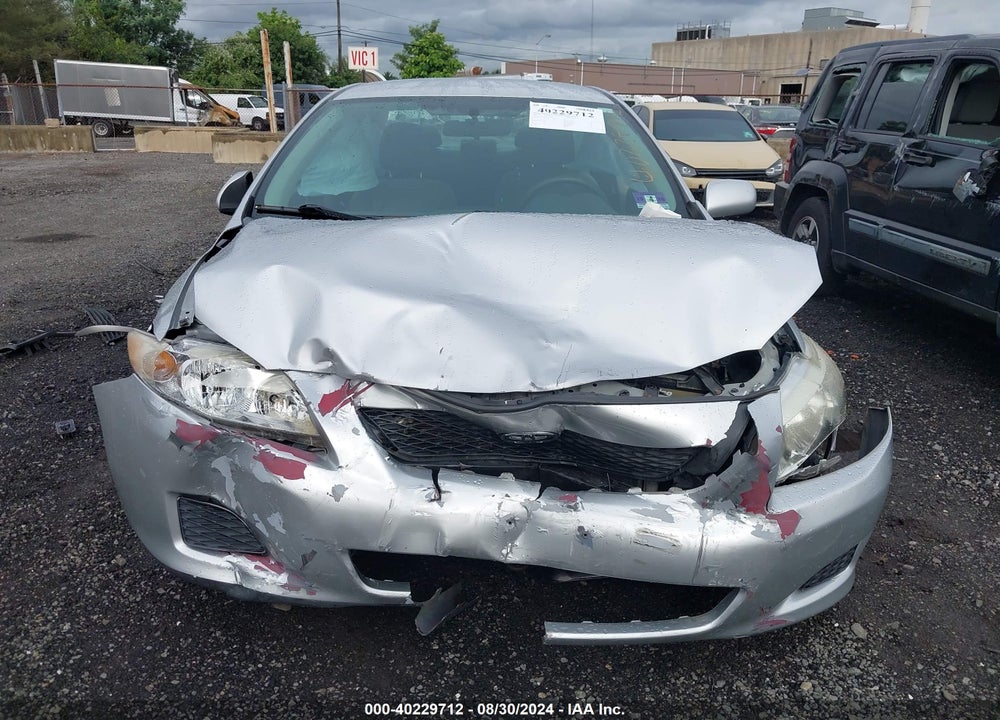 2009 TOYOTA COROLLA LE VIN: 2T1BU40E59C178778