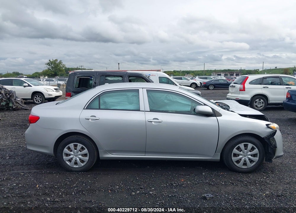 2009 TOYOTA COROLLA LE VIN: 2T1BU40E59C178778