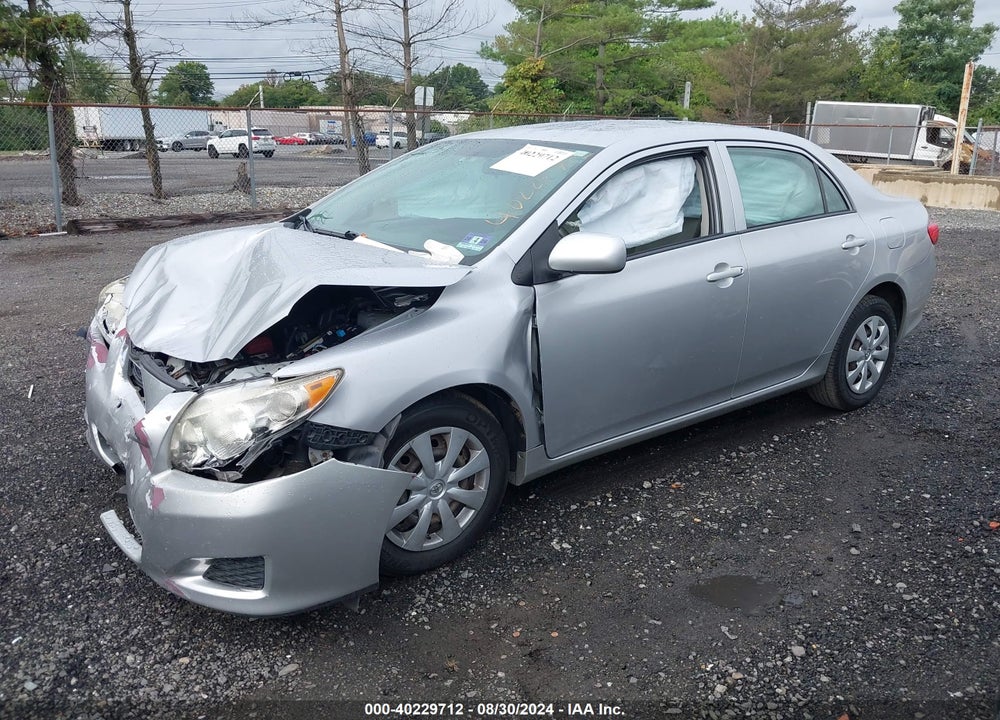2009 TOYOTA COROLLA LE VIN: 2T1BU40E59C178778
