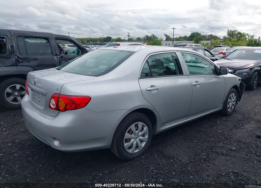 2009 TOYOTA COROLLA LE VIN: 2T1BU40E59C178778