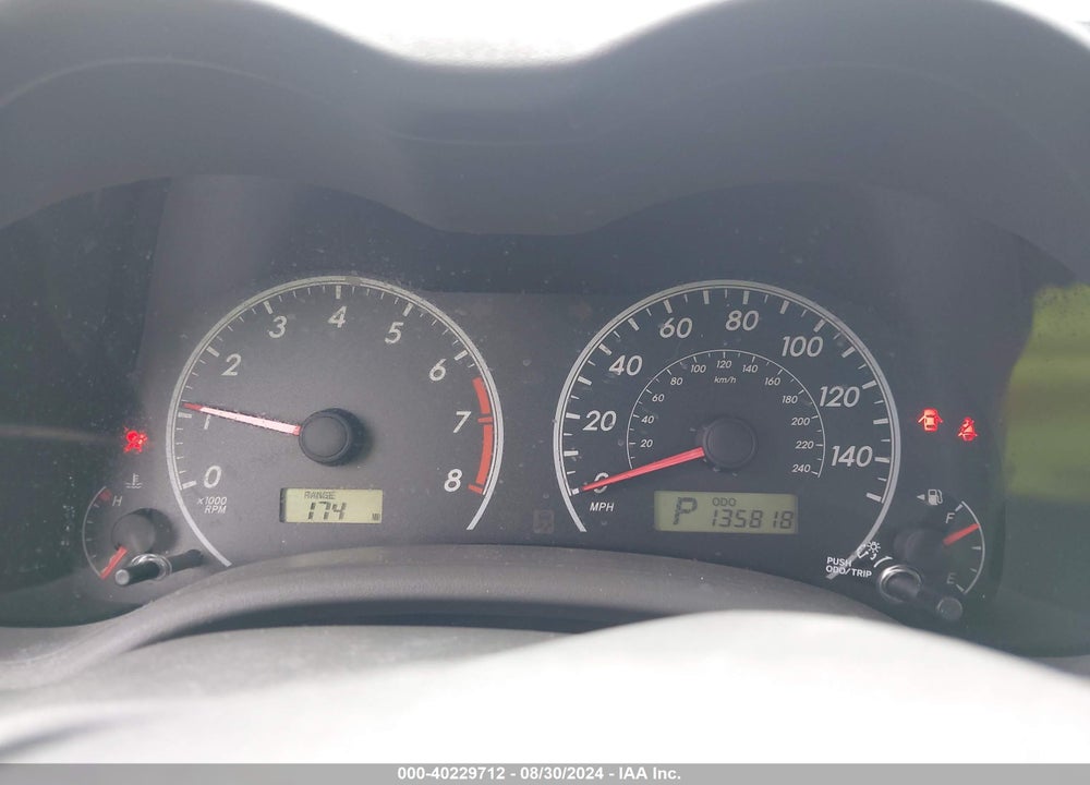 2009 TOYOTA COROLLA LE VIN: 2T1BU40E59C178778