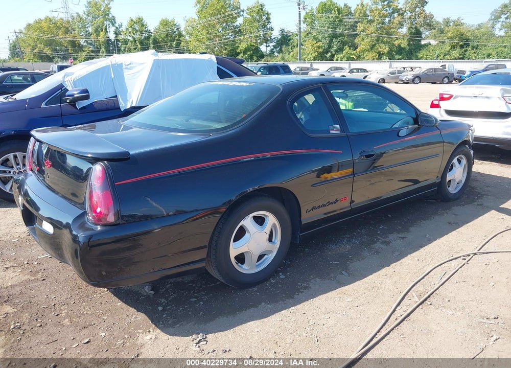 2000 CHEVROLET MONTE CARLO VIN: 2G1WX12K9Y9378094