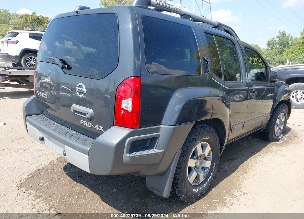 2012 NISSAN XTERRA PRO - 4X VIN: 5N1AN0NWXCC505190