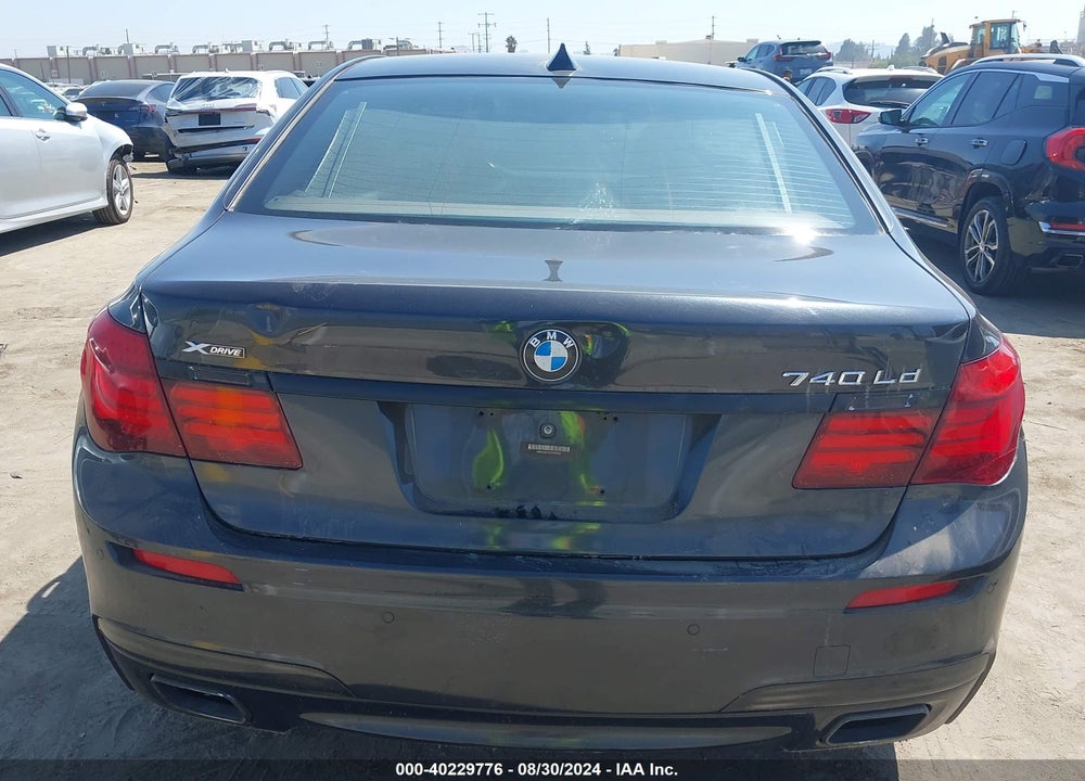 2015 BMW 740LD XDRIVE VIN: WBAYG6C50FD383882