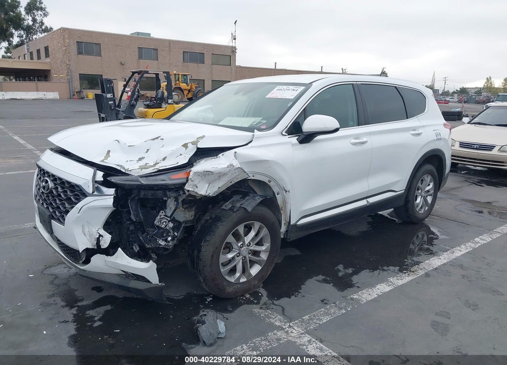 2019 HYUNDAI SANTA FE SE VIN: 5NMS23AD4KH082744