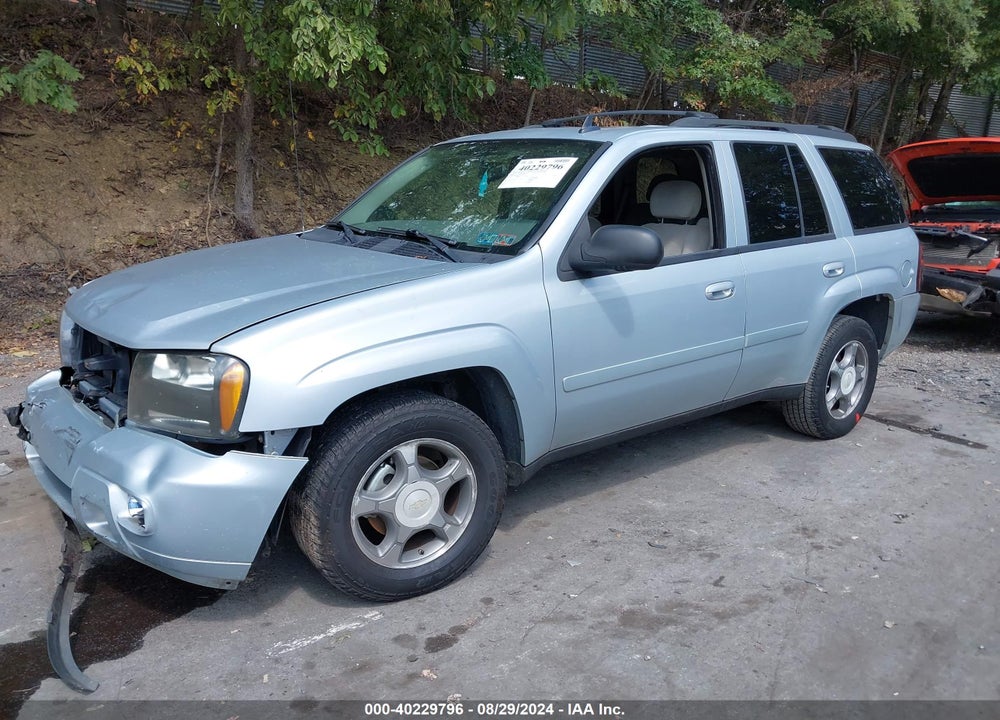 2008 CHEVROLET TRAILBLAZER LT VIN: 1GNDT13S982119006