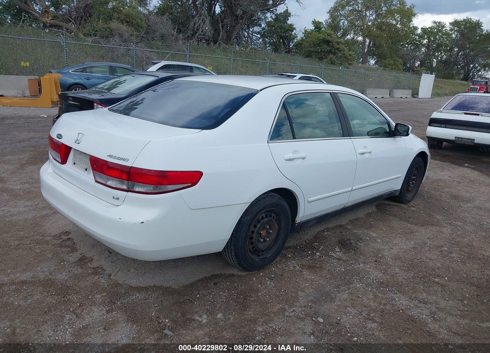 2003 HONDA ACCORD 2.4 LX VIN: 1HGCM56383A108771