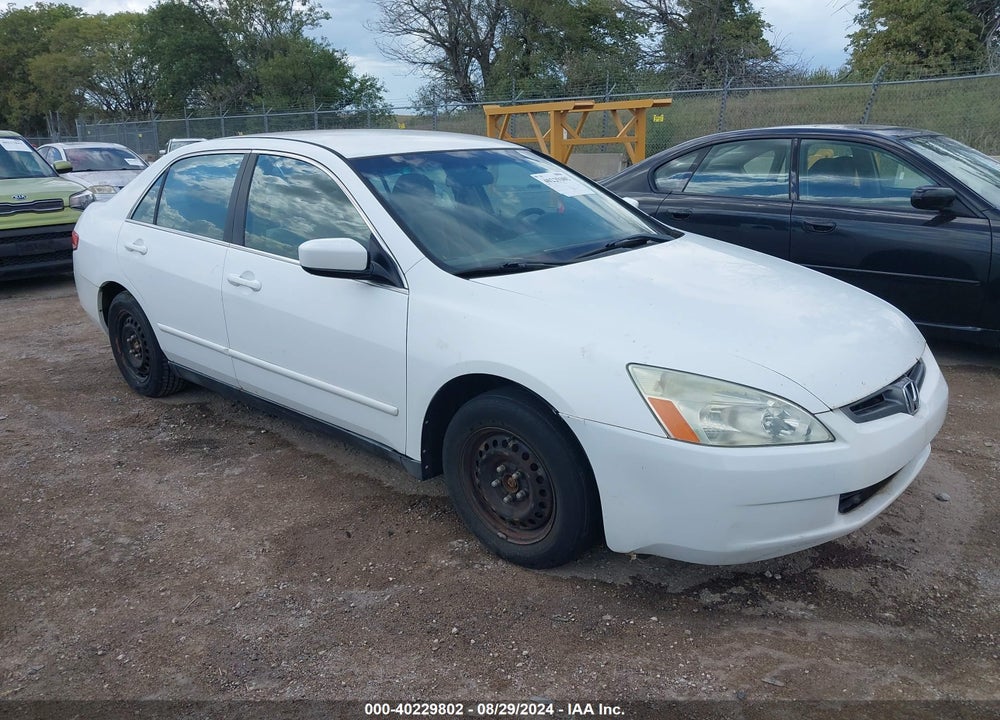 2003 HONDA ACCORD 2.4 LX VIN: 1HGCM56383A108771