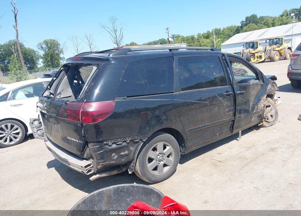 2008 TOYOTA SIENNA LE VIN: 5TDZK23C18S169648