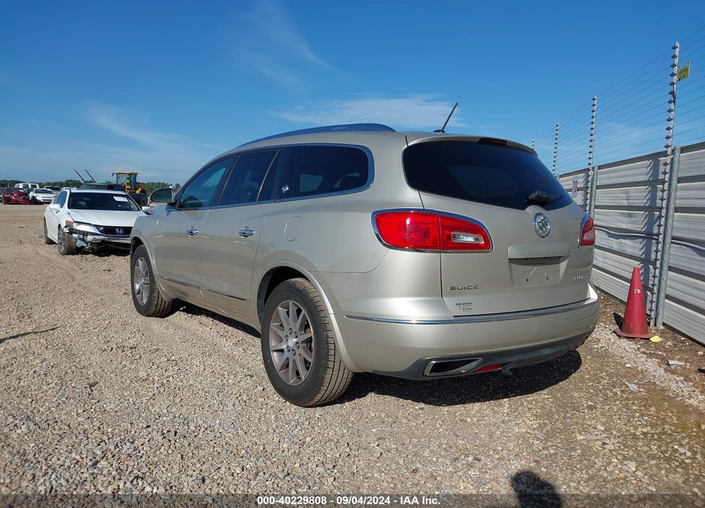 2014 BUICK ENCLAVE LEATHER VIN: 5GAKRBKD3EJ133106