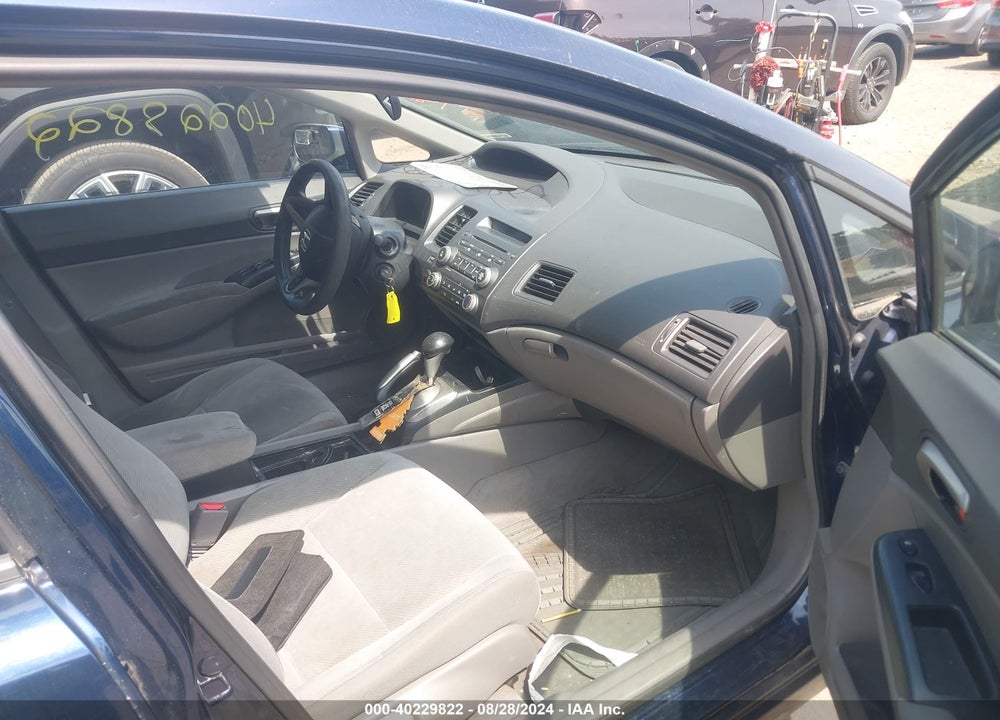 2011 HONDA CIVIC LX VIN: 2HGFA1F55BH550049