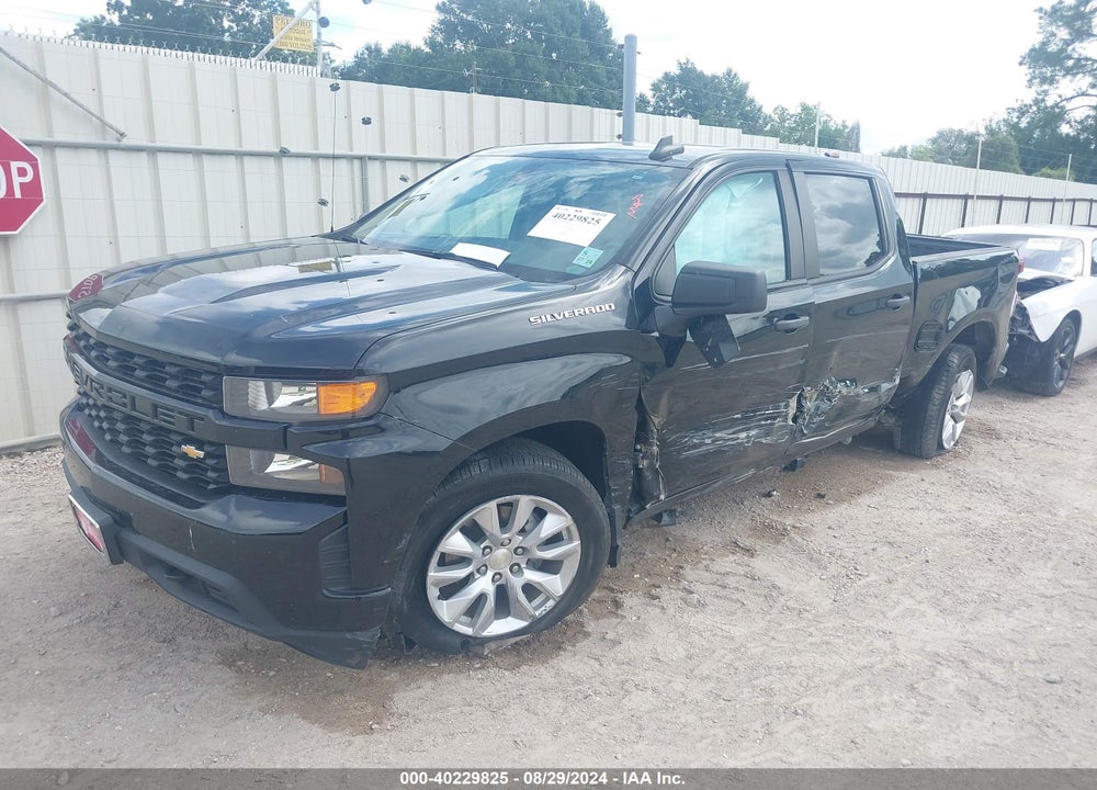 2020 CHEVROLET SILVERADO 1500 2WD SHORT BED CUSTOM VIN: 3GCPWBEK4LG153015