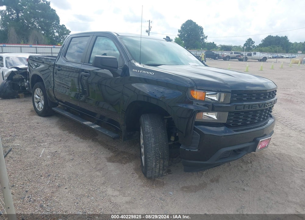 2020 CHEVROLET SILVERADO 1500 2WD SHORT BED CUSTOM VIN: 3GCPWBEK4LG153015