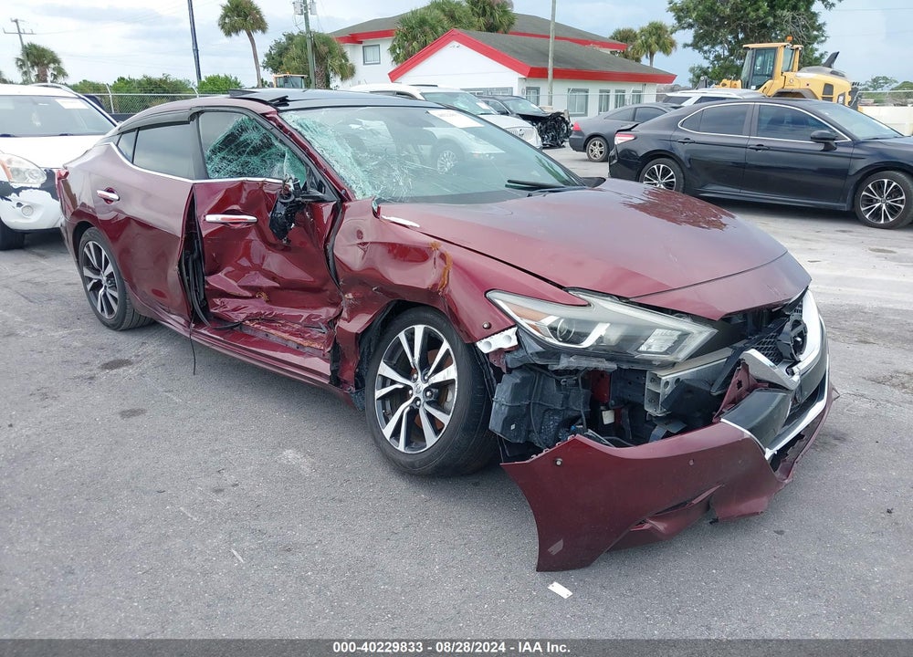 2017 NISSAN MAXIMA 3.5 PLATINUM VIN: 1N4AA6AP6HC434682