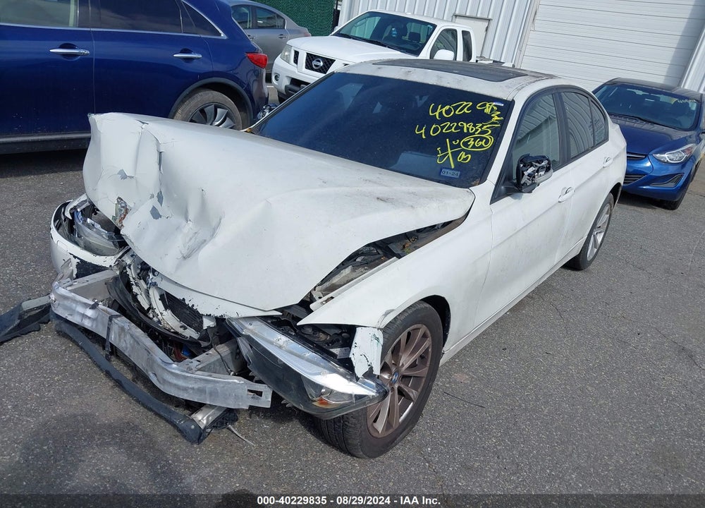 2018 BMW 320I XDRIVE VIN: WBA8A3C50JA488416
