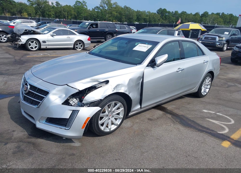 2014 CADILLAC CTS STANDARD VIN: 1G6AP5SX4E0127500