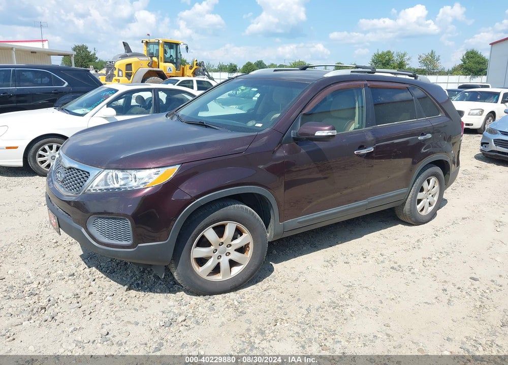2012 KIA SORENTO LX V6 VIN: 5XYKT4A24CG241470