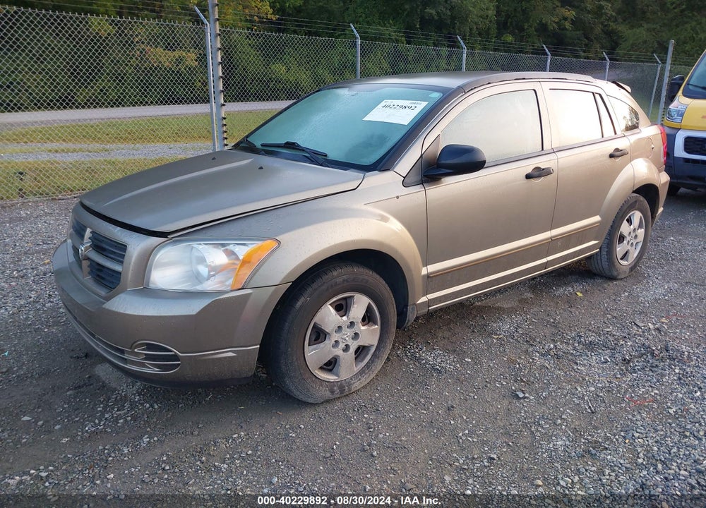 2007 DODGE CALIBER VIN: 1B3HB28B27D280345