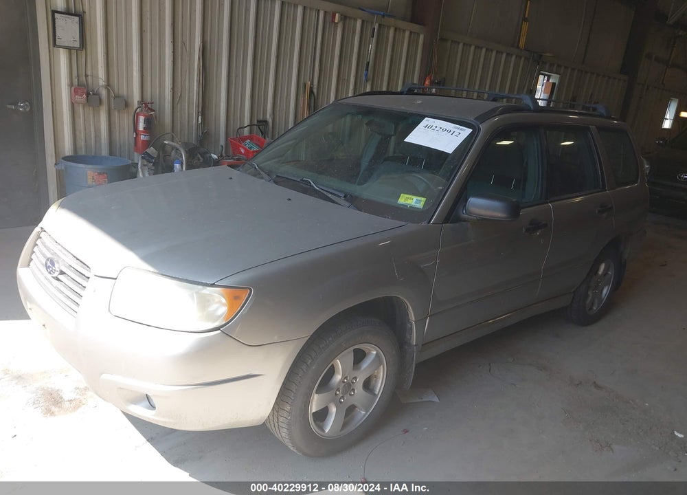 2007 SUBARU FORESTER 2.5X VIN: JF1SG63697G719018