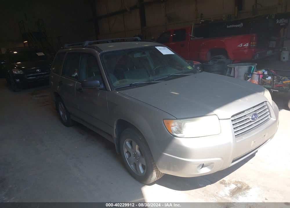 2007 SUBARU FORESTER 2.5X VIN: JF1SG63697G719018
