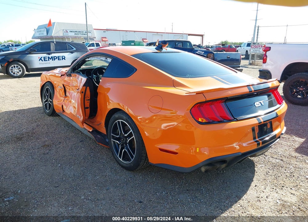 2021 FORD MUSTANG GT FASTBACK VIN: 1FA6P8CF1M5150461