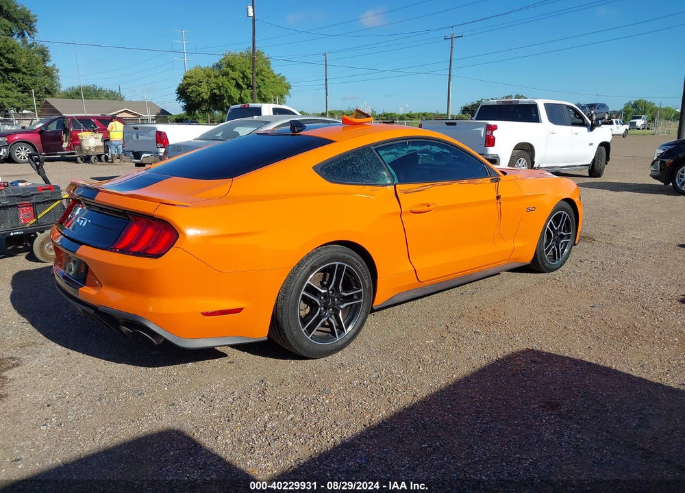 2021 FORD MUSTANG GT FASTBACK VIN: 1FA6P8CF1M5150461