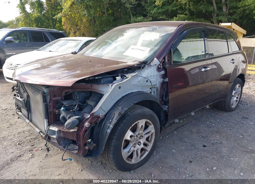 2009 ACURA MDX VIN: 2HNYD28239H502464