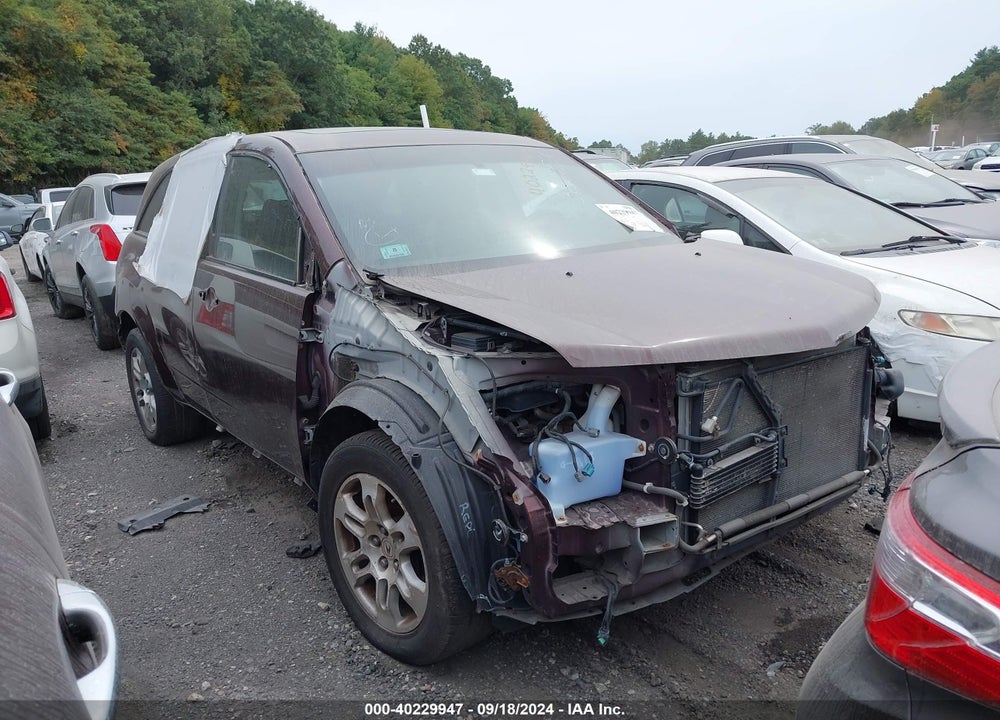 2009 ACURA MDX VIN: 2HNYD28239H502464