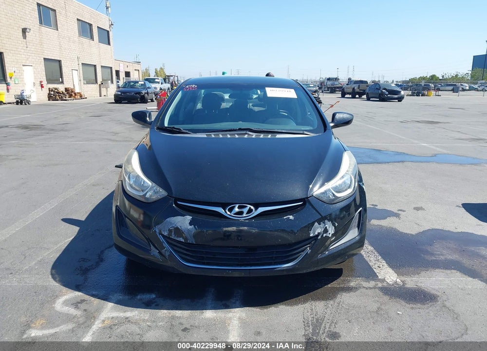 2016 HYUNDAI ELANTRA SE VIN: 5NPDH4AE4GH699755