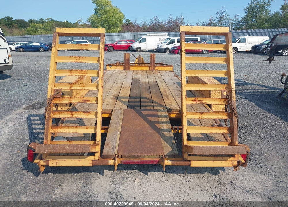 2007 SGR 5 TON TRAILER VIN: 1S9E6222671489045