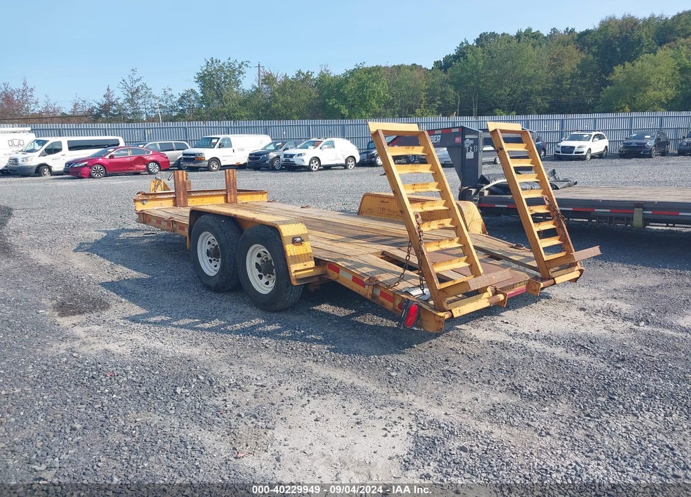 2007 SGR 5 TON TRAILER VIN: 1S9E6222671489045
