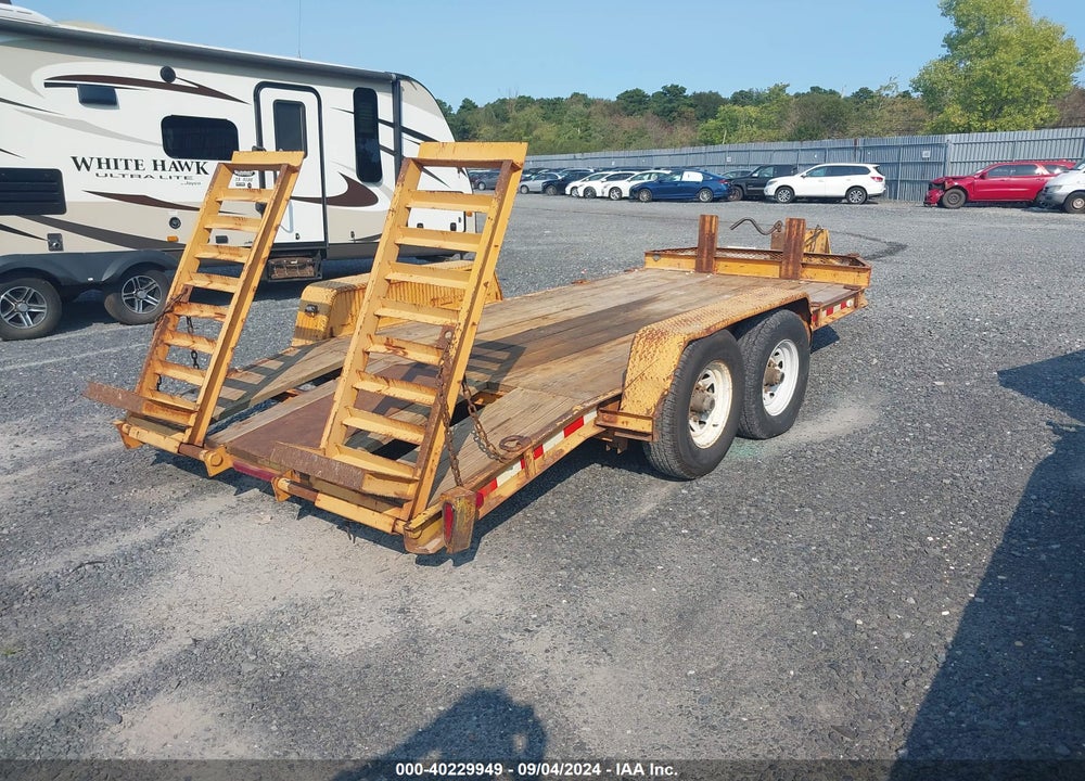 2007 SGR 5 TON TRAILER VIN: 1S9E6222671489045