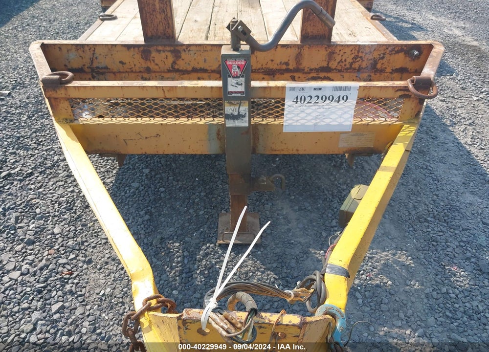 2007 SGR 5 TON TRAILER VIN: 1S9E6222671489045