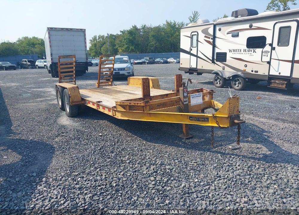2007 SGR 5 TON TRAILER VIN: 1S9E6222671489045