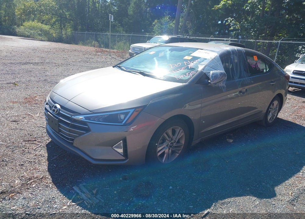 2020 HYUNDAI ELANTRA SEL VIN: KMHD84LF3LU905911