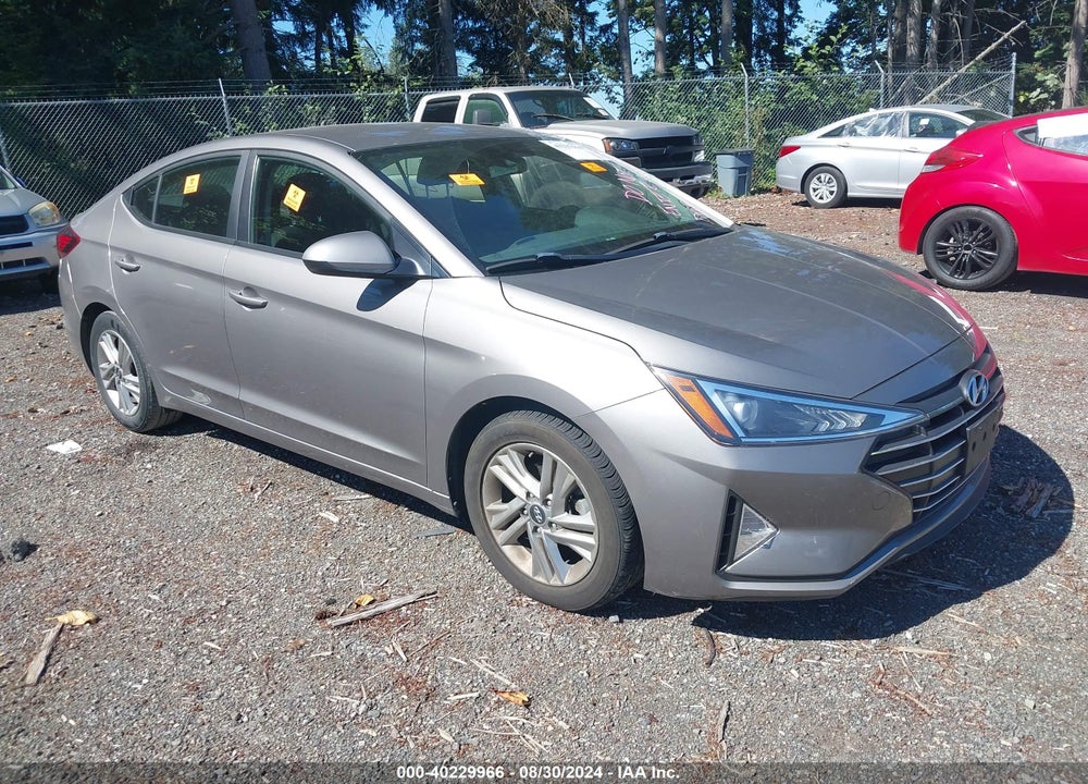 2020 HYUNDAI ELANTRA SEL VIN: KMHD84LF3LU905911