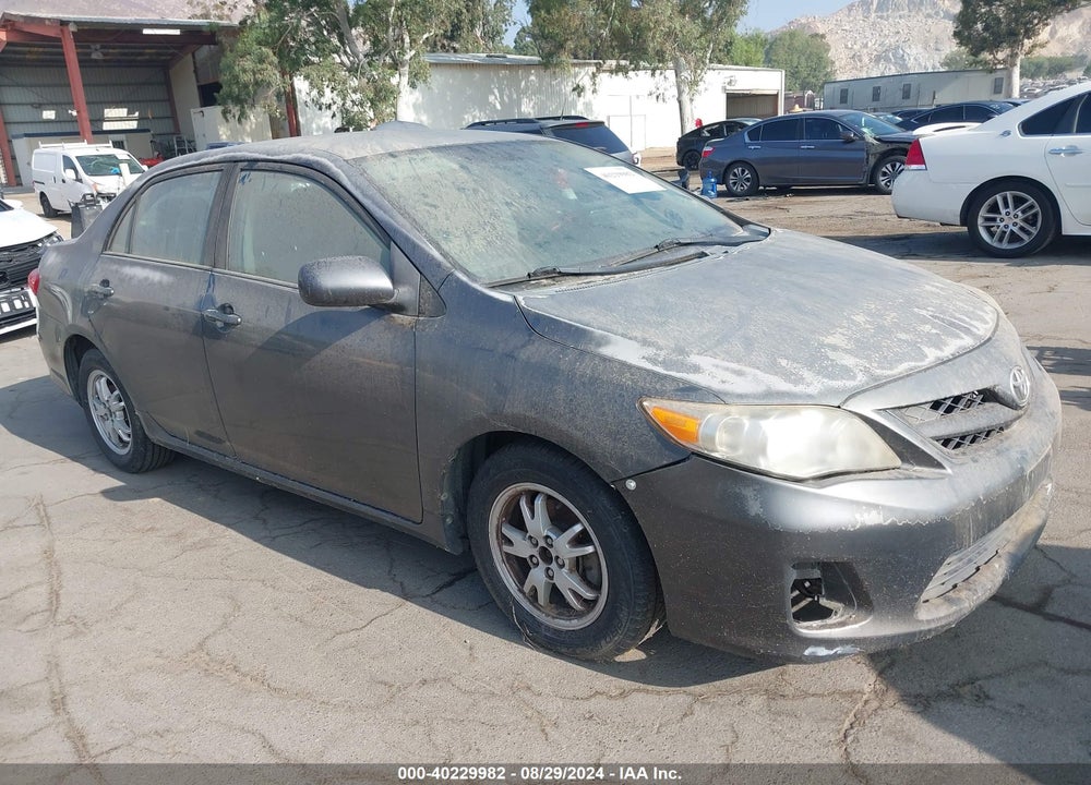 2012 TOYOTA COROLLA LE VIN: 2T1BU4EE0CC805600