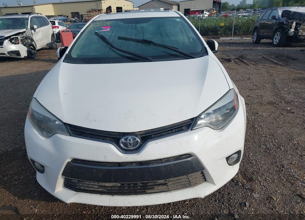 2016 TOYOTA COROLLA LE PREMIUM VIN: 5YFBURHE2GP556120